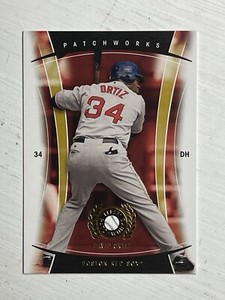 /99 MINT! 2005 Fleer Patchworks GOLD David Ortiz #5 Big Papi Boston Red Sox DH