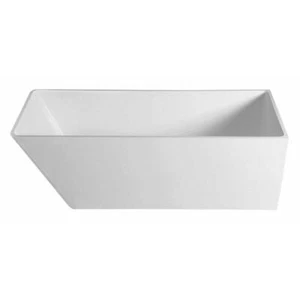 HERHIS Mineralguss-Badewanne 170x72x63cm, weiß - Bild 1 von 1