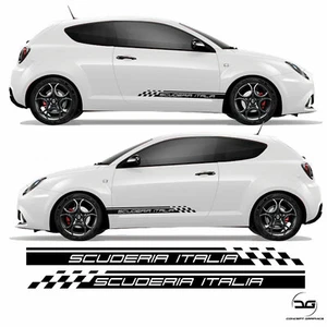 Scuderia Italia Side Stripe Vinyl Decal Sticker Graphic For Alfa Romeo Giulietta - Picture 1 of 3