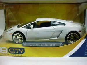 WOW EXTREMELY RARE Lamborghini Gallardo LP500-2 5.0L 500HP 2004 White 1:24 Jada - Picture 1 of 9