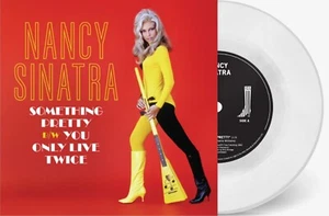 Nancy Sinatra - Something Pretty b/w You Only Live Twice White Vinyl 7" Single - Picture 1 of 1