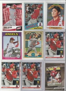 SHOHEI OHTANI LOT(X9)35th refractor,cup(X3),ARCHIVES,GYPSY QUEEN,ETC #3 - Picture 1 of 4