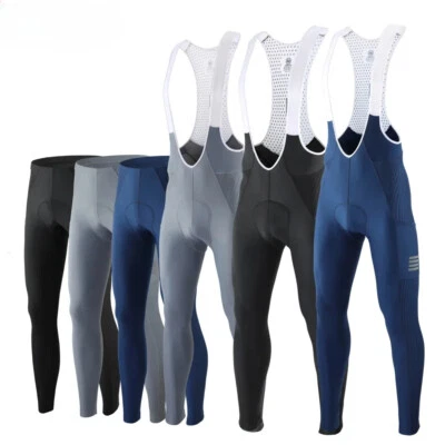 Hombres Pantalones de Ciclismo Verano y Otoño Secado Rápido Gel Almohadilla MTB Bicicleta Babero Pantalones Gama Alta Foto 1 de 4