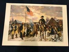 George Washington at Valley Forge 1777 Historical Reproduction Art Print