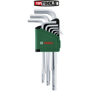 Bosch 1600A02BX9 9 Piece Hexagon Wrench Key Set Ball End - Picture 1 of 4