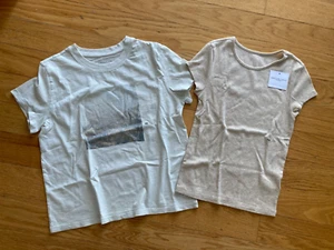 WOMEN'S 2 PC AMERICAN EAGLE TEE SHIRTS SIZE XS AND XXS - Picture 1 of 2