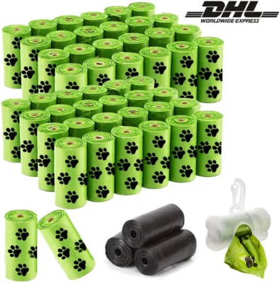 50 UMWELTFREUNDLICHE HUNDEKOTBEUTEL MIT SPENDER DUFT GASSIBEUTEL HUNDE KOTBEUTEL - Bild 1 von 4