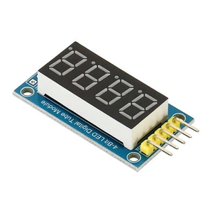 0.36" 4 Digit LED Display Module, 3.5-5V 7 Segment Common Anode Red - Picture 1 of 5