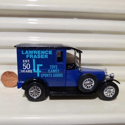 Lesney Matchbox 1983 Code 2 Yesteryear Y5D LAWRENCE FRASER 1927 Talbot Van NuBxd - Image 1 of 4