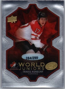16-17 CUBIERTA SUPERIOR ICE WORLD JUNIORS - TRAVIS KONECNY /299 #WJ-TK TEAM CANADA - Imagen 1 de 1