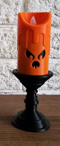 Halloween Spooky Candle Set | LED Flameless Candles | Halloween Home Decor | Tri - Picture 1 of 7