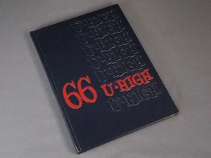 1966 U-Highlights Yearbook University of Chicago High School Chicago Illinois IL - Picture 1 of 5
