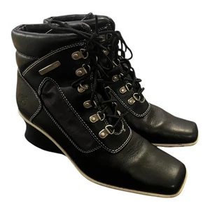 Timberland schwarz-graue Chelsea Stiefeletten Damen 6,5 (kaum getragen) - Bild 1 von 6