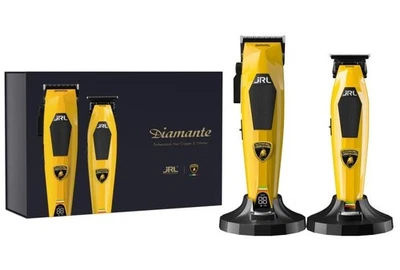 JRL x Lamborghini Diamante Set Tagliabordi e Tagliabordi Senza Fili Edizione Limitata GIALLO - Immagine 1 di 4