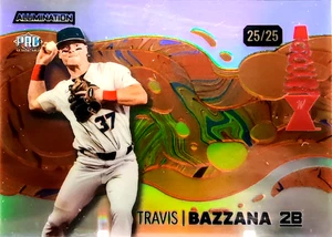 2024 Wild Card Alumination Just the Hits Baseball Travis Bazzana Groovin 25/25 - Bild 1 von 2