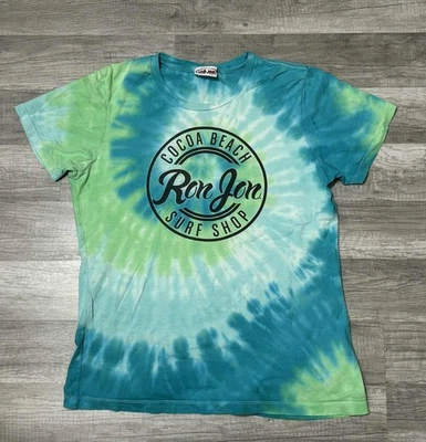 Ron Jon Surf Shop Mujer’s Tie Dye Camiseta Mujer’s Talla M/L Foto 1 de 4