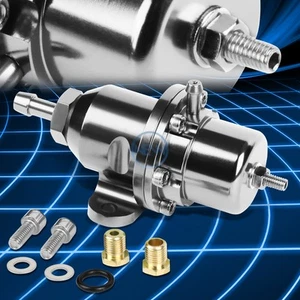 Billet Aluminum Fuel Pressure Regulator Silver for Honda Acura DOHC B16 B18 F20 - Picture 1 of 5