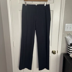 Banana Republic Ryan Fit Women's Stretch Pants Size 10 Wool Trousers, Dark Navy - Picture 1 of 5