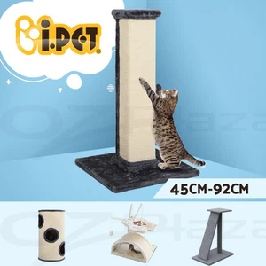 i.Pet Cat Tree Tower Scratching Post Scratcher Trees Wood Condo House 69-92cm - Picture 1 of 75