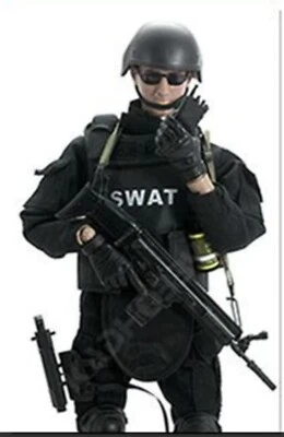 Figure 1/6...Tusk Modell...Polizei - SWAT...Spielzeug-Soldat... - Bild 1 von 3