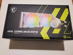 MSI MAG Coreliquid E240 White - boîte ouverte - Afbeelding 1 van 2