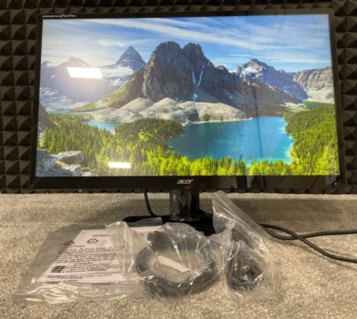 Acer KE242Ybi 23.8" LED LCD Monitor 1080p UM.QK2AA.001 ✅❤️️✅❤️️  NEW! Open Box! - Image 1 of 4