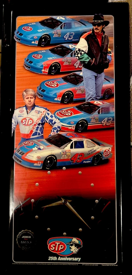 Винтажные часы Richard Petty 43 STP 25-я годовщина 1996 No761 из 4300 Jebco NASCAR - Изображение 1 из 4