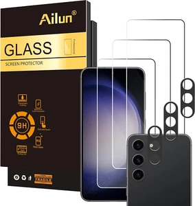 Screen Protector for Galaxy S23 FE 6.4 In 3Pack Camera Lens Tempered Glass - Picture 1 of 12