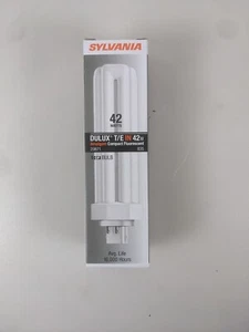 (5pc) SYLVANIA DULUX T/E IN 42w Amalgam Compact FLUORESCENT BULB 20871 GX24q-4 - Picture 1 of 8