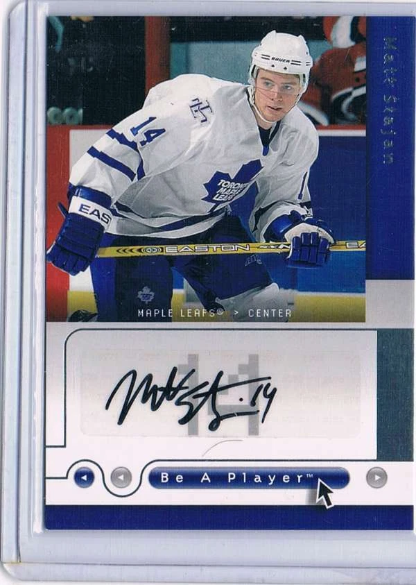 2005-06 Upper Deck Be a Player Signatures #MS Matt Stajan NM-MT Auto Maple Leafs - Image 1 of 1