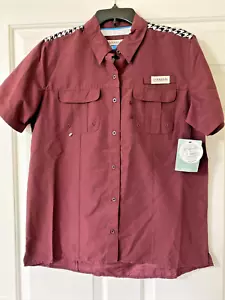 Magellan Fishing Shirt Womens Large Relaxed Fit Vented Moisture Wicking New L - Picture 1 of 10