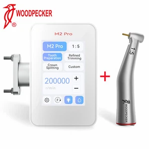 Woodpecker M2 Pro Dental Electric Motor Built-in + 1:5 Contra Angle Handpiece - Picture 1 of 12