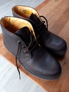   Panama Jack 0201 Chukka Ankle Work Boot Waterproof EUR 41 Size 7 Dark Brown 