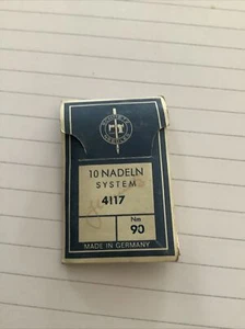 Sistema di aghi curvi per macchina da cucire Schmetz/nadeln 4117 misura 90 - Foto 1 di 2