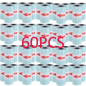 60 Rollen Bedruckbare Aufkleber Papierrolle direktes Thermopapier - Bild 1 von 7