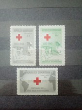 Dominikanische Republik 1963 Mi 811-813 ** Red Cross Dominican Republic