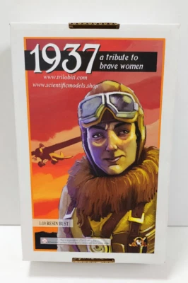 SCIENTIFIC MODELS  - TRILOBITI  1/10 KIT RESINA BUSTO AVIATRICE 1937 - Immagine 1 di 2