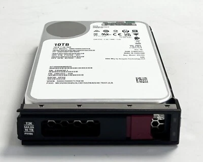 HPE 10TB 12G SAS P09149-B21 7.2K 3.5" Business Critical Helium 512E Hard Drive - Image 1 of 4