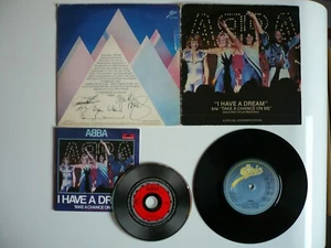 Abba I Have A Dream 7" Vinyl And CD Single UK Epic 1979 Gatefold Single EXC - Picture 1 of 12