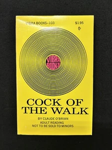 Claude O’Brian COCK OF THE WALK  Vibra Books 103   1969 pb  erotica - Picture 1 of 3