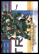 2019-20 Upper Deck UD Canvas Mikko Koivu Minnesota Wild #C57