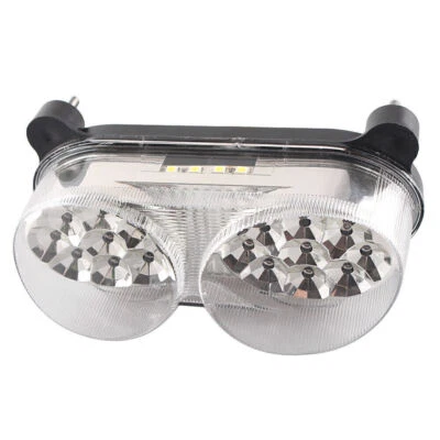 Integrated LED W/Taillight Turn Signal Clear Lens Fit Kawasaki Ninja ZX9R 98-03 Foto 1 de 4