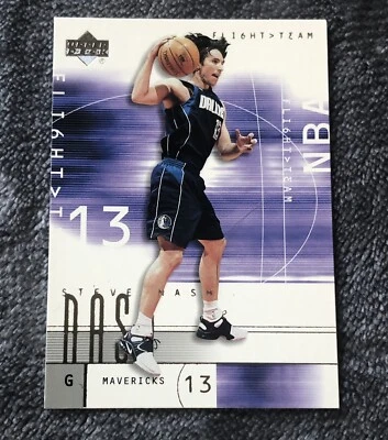 2001-02 Upper Deck Flight Team Basketball #82 Steve Nash A17 - Image 1 of 2