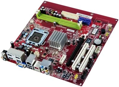 MSI MS-7504 Ver:1.1 LGA775 2x DDR2 Pcie PCI Matx Motherboard - Image 1 of 2
