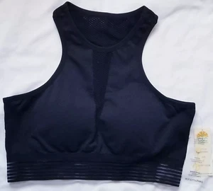Reggiseno C&C CALIFORNIA traforato traspirante elasticizzato racerback collo alto NERO M Medium - Foto 1 di 4