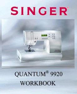 SINGER QUANTUM 9920 * Instruction & Workbook or Service / Parts manuals on CD - Picture 1 of 8