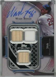 2022 TOPPS STERLING BOSTON RED STERLINGS Swings Autograph Relics Blue /10 - Picture 1 of 2