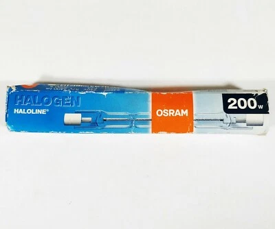 1 x 200W Double Ended Halogen Floodlight Globe Bulb Lamp Linear 118mm R7s - Image 1 of 2