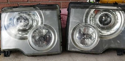 02-05 Conjunto de faros HID Land Rover Range Rover izquierda y derecha OEM Foto 1 de 4