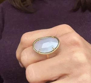 Anillo Tous Dinah en oro amarillo de 18k y ópalo rosa - Imagen 1 de 12